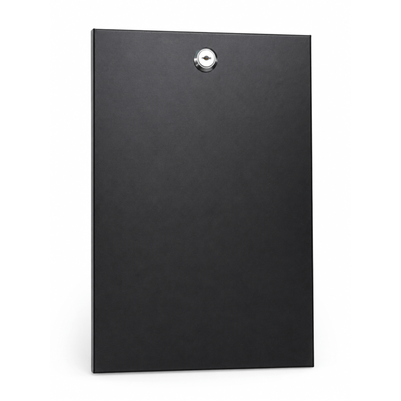 15U zijpaneel voor 10" serverkasten - 310mm diep met slot