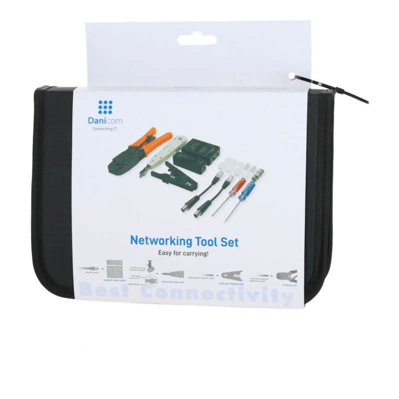 Professionele toolset voor internetkabels