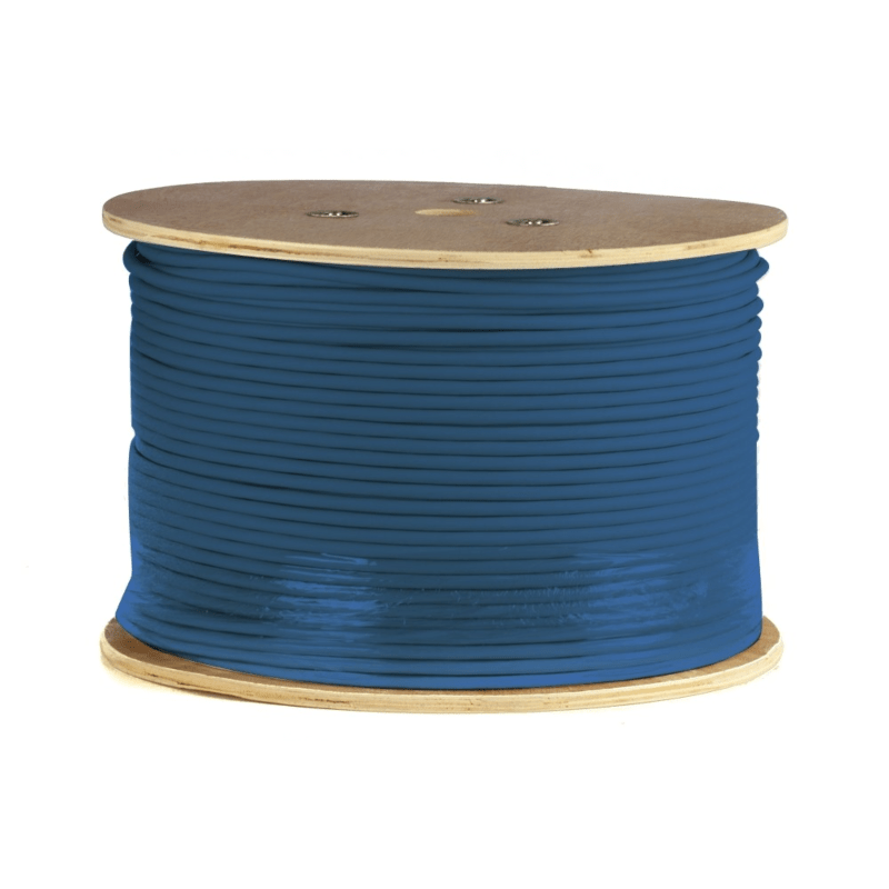 DANICOM Cat6A internetkabel op rol 305m soepel PVC (Fca) - onafgeschermd