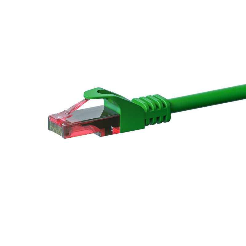 Cat6 internetkabel 5m groen 100% koper - onafgeschermd