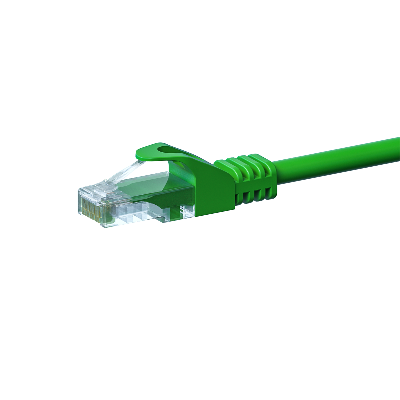 CAT5e internetkabel 1m groen - onafgeschermd - CCA