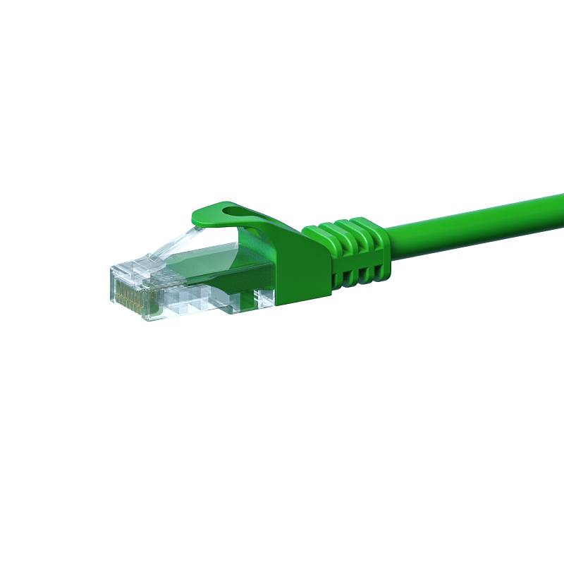 CAT5e internetkabel 20m groen - onafgeschermd - CCA