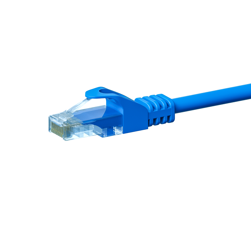 CAT5e internetkabel 2m blauw - onafgeschermd - CCA