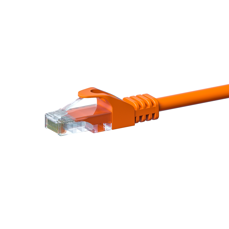 CAT5e internetkabel 1,50m oranje - onafgeschermd - CCA