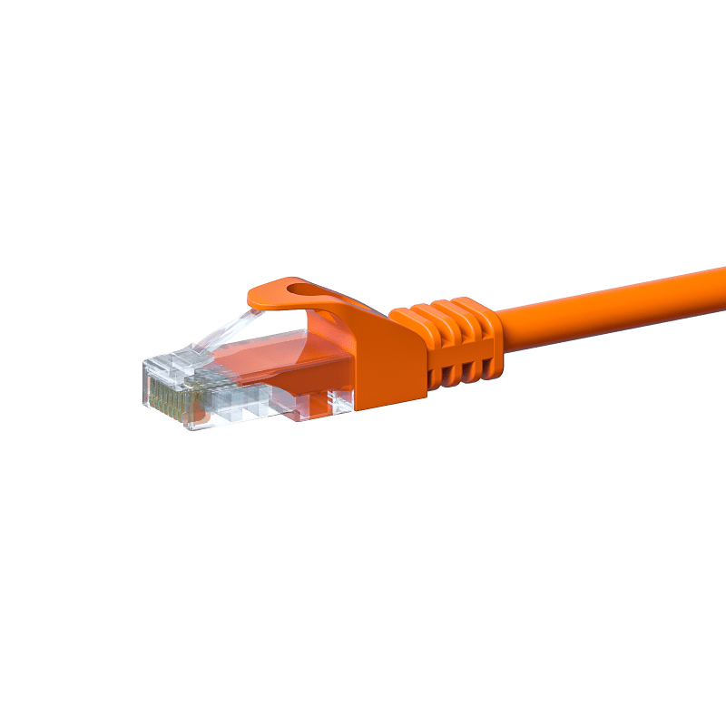 CAT5e internetkabel 3m oranje - onafgeschermd - CCA