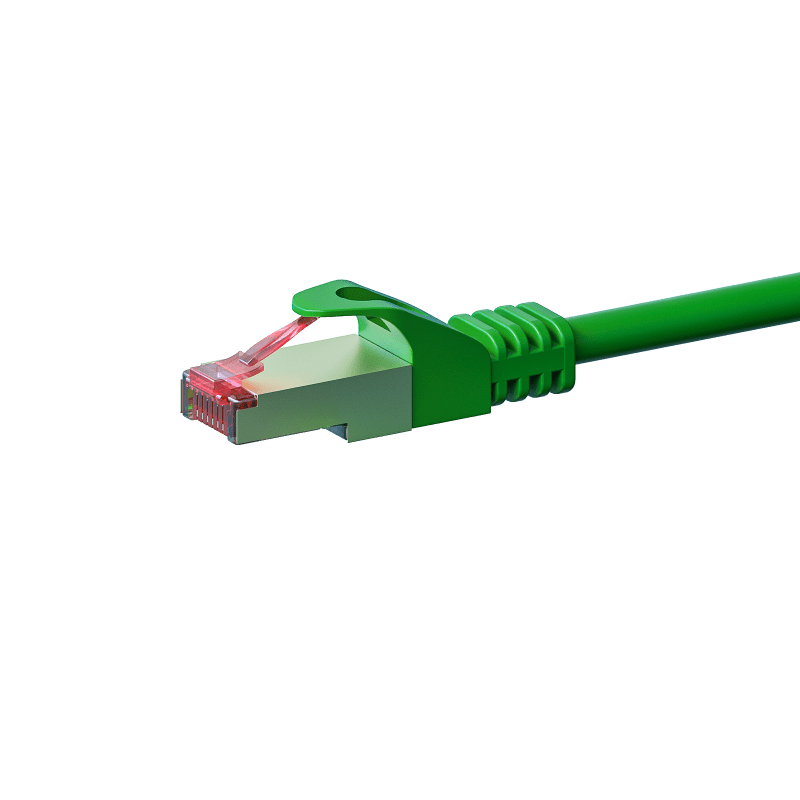Cat6 internetkabel 5m groen 100% koper - extra afgeschermd