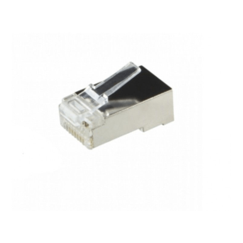 Cat6 internetstekker RJ45  - afgeschermd - voor soepele kern