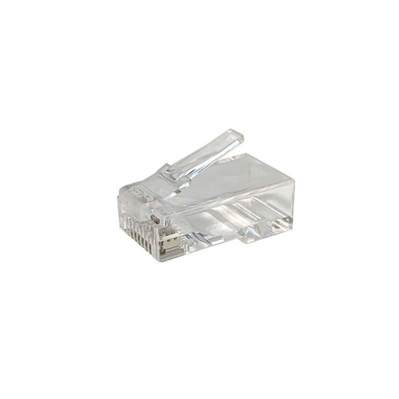 CAT5e internetstekker RJ45 - onafgeschermd - voor stugge en soepele kern