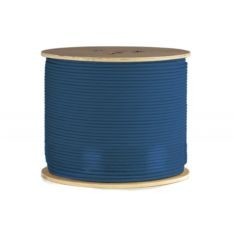 DANICOM Cat6a internetkabel op rol 500m solid grijs LSZH (Dca) - onafgeschermd