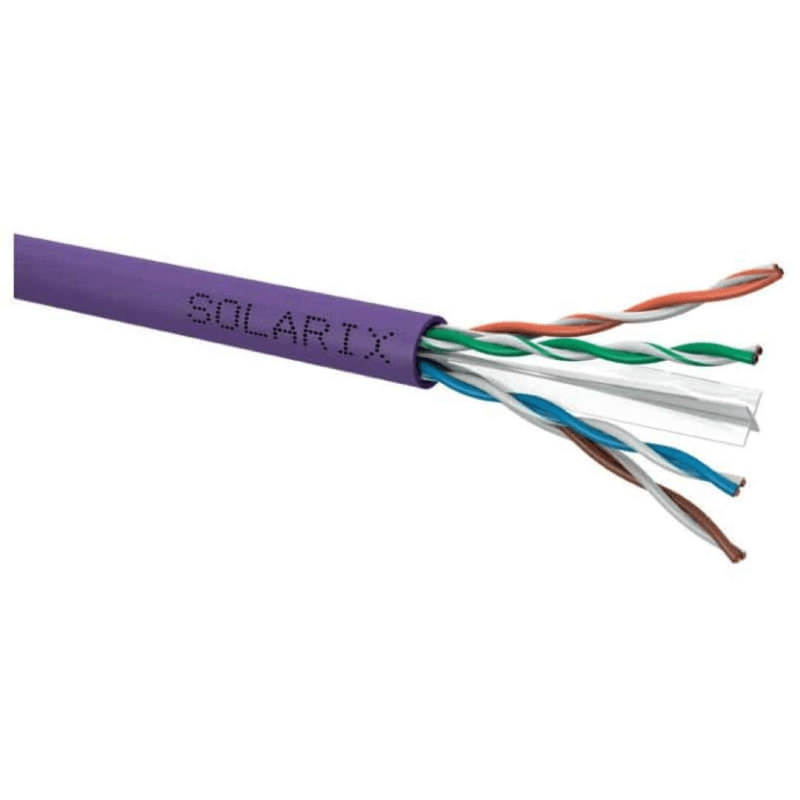 Solarix UTP CAT6 kabel met stugge kern 305m (Dca)